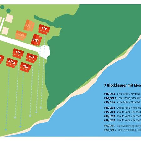 Blockhausferien Ruegen - Meerblick Sassnitz Exterior photo
